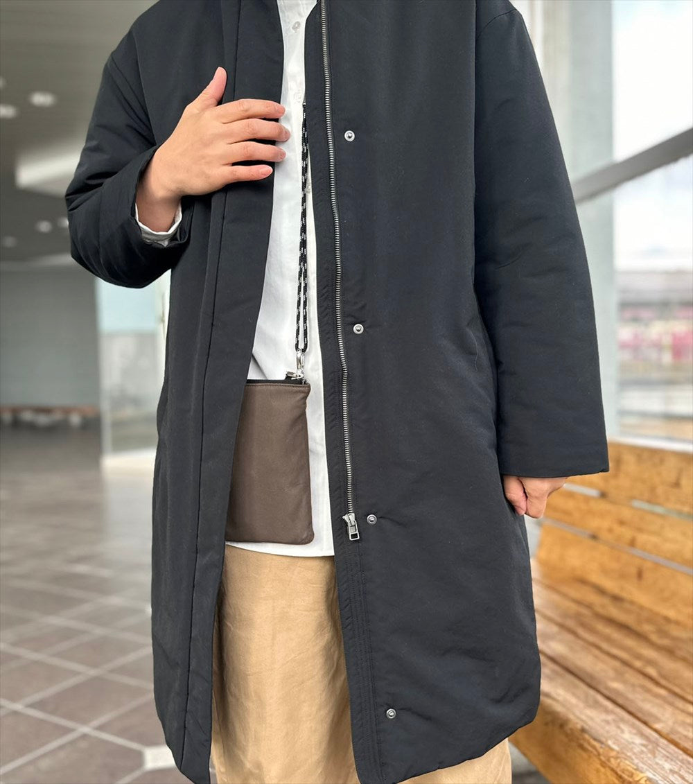 天然エゾ鹿革のスマホショルダーポーチ